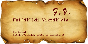 Felföldi Viktória névjegykártya